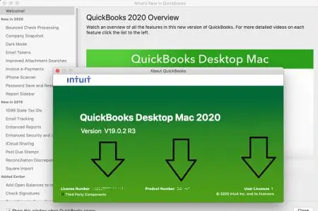 Intuit QuickBooks 2020 v19.0.2 R3 macOS