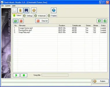 Flash Music Studio 1.0