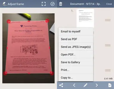 TurboScan: document scanner v1.2.6 For Android