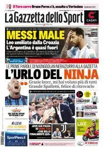 La Gazzetta dello Sport con edizioni locali - 22 Giugno 2018