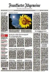 Frankfurter Allgemeine Zeitung FAZ - 22 Juli 2015