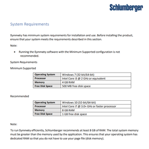 Schlumberger Symmetry 2023.1 (x86)