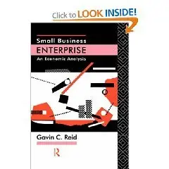 Small Business Enterprise: An Economic Analysis  