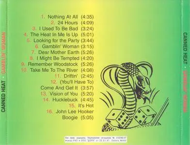 Canned Heat - Gamblin' Woman (1996)
