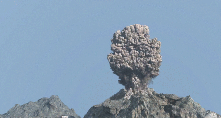 Simulating a Volcano Blast in Maya