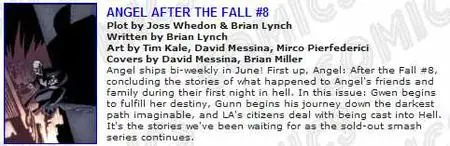 ANGEL AFTER THE FALL #8