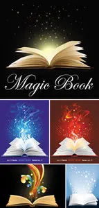 Magic Book Vector