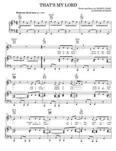 That's My Lord - Michael W. Smith, Phillips, Craig & Dean (Piano-Vocal-Guitar)