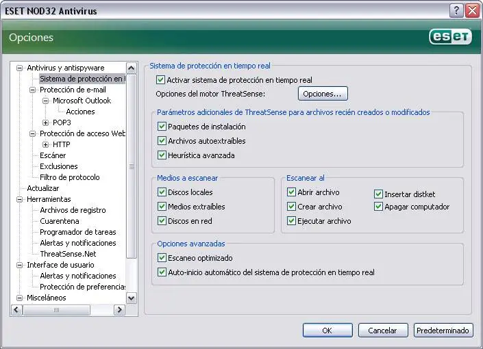 NOD32 Antivirus 3.0.551.0 Final (Spanish)