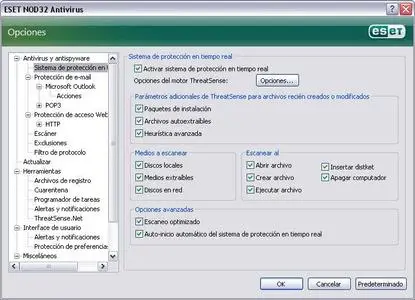 NOD32 Antivirus 3.0.551.0 Final (Spanish)