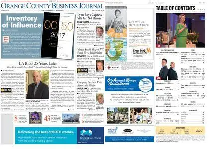 Orange County Business Journal – May 08, 2017