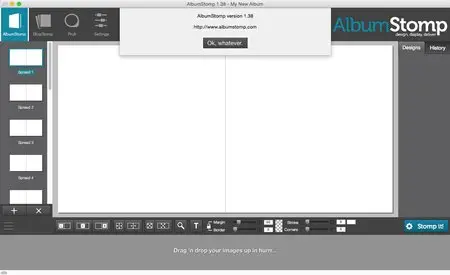 AlbumStomp 1.38 Mac OS X