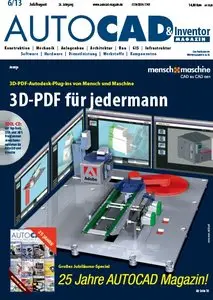 AUTOCAD & Inventor Magazin Juli August No 06 2013