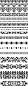 Vectors - Vintage Ornamental Borders 24