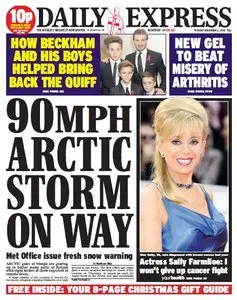 Daily Express - 3 Tuesday December 2013
