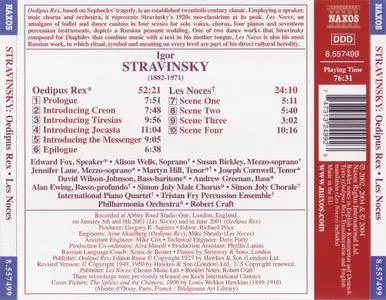Robert Craft - Stravinsky: Oedipus Rex, Les Noces (2004)