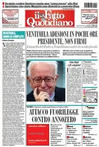 Il Fatto Quotidiano (27-09-09)
