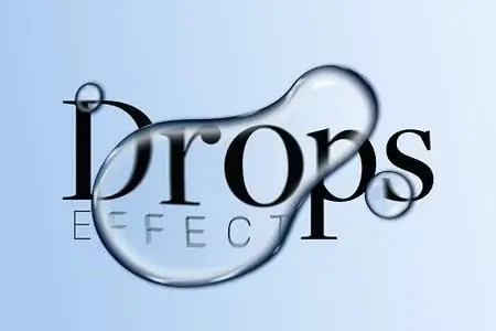 Drop Text Effect - 4UY8PJX