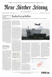 Neue Zürcher Zeitung - 16 August 2021