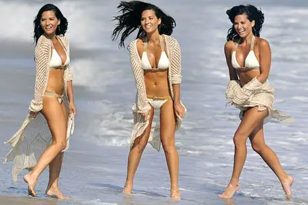 Olivia Munn - Bikini candids in Malibu July 29, 2011