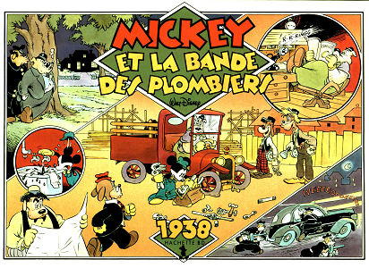 L'âge D'or de Mickey - Tome 1 - Mickey la Bande des Plombiers