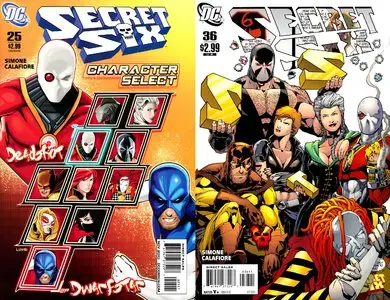 Secret Six Vol.3 #1-36 + Crossovers (2008-2011) Complete