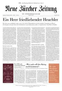 Neue Zürcher Zeitung International - 9 Dezember 2023
