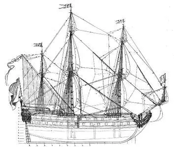 Sailboat Drawings from Ancient Times Collection