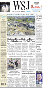 The Wall Street Journal – 25 January 2020