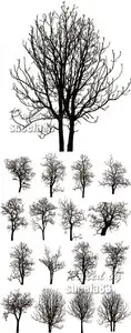 Dead Trees Vector
