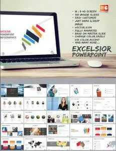 CreativeMarket - Excelsior Powerpoint Template