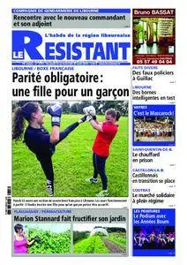 Le Journal Le Résistant - 25 août 2018