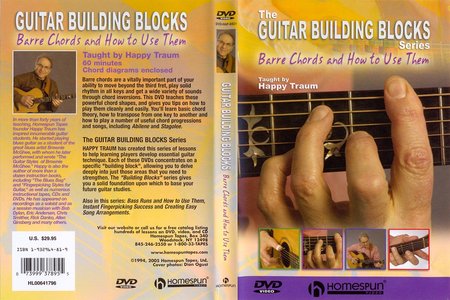 The Guitar Building Blocks: Barre Chords & How to Use Them (2005 / Video + Guitar Book (PDF)) [Repost]
