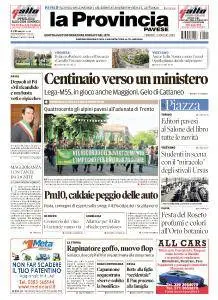 La Provincia Pavese - 11 Maggio 2018