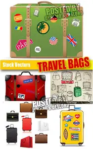 Travel bags - Stock Vectors