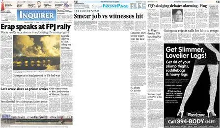 Philippine Daily Inquirer – March 19, 2004