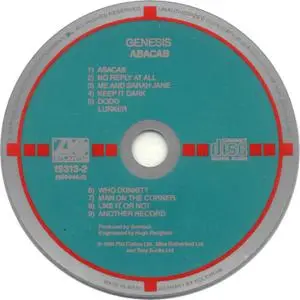 Genesis - Abacab (1981) [1983, Reissue] {W.-Germany Target CD}