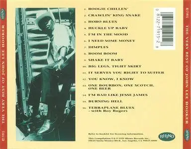 John Lee Hooker - The Very Best Of John Lee Hooker (1995) {Rhino} **[RE-UP]**