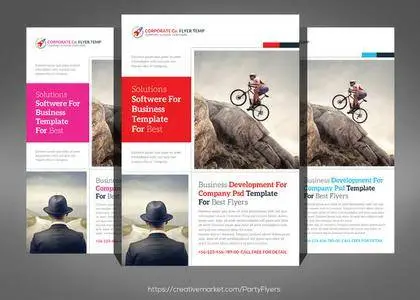 CreativeMarket - Small Business Consulting Flyer