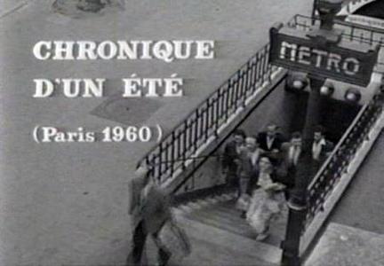 Jean Rouch, Edgar Morin-Chronique d'un été (1961)