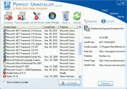 Perfect Uninstaller 6.3.3.9 DC 29.07.2013