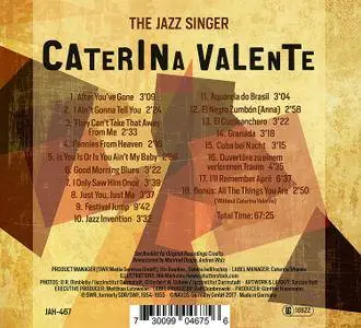 Caterina Valente - The Jazz Singer (2017)