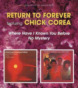 Return To Forever feat. Chick Corea - Where Have I Known You Before (1974) & No Mystery (1975) [2CD] [2008, Remastered]