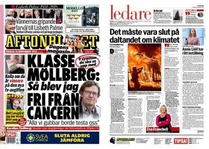 Aftonbladet – 16 november 2018