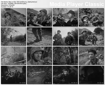 (Drama, War) Men in War [DVDrip] 1957
