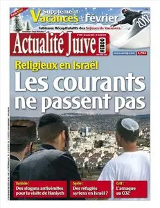 Actualité Juive 1193 - 12 au 18 Janvier 2012