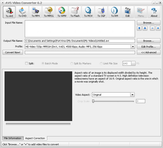 Portable AVS Video Converter 6.2.3.314