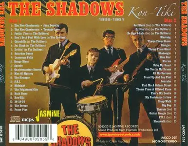 The Shadows - Kon-Tiki. 1958-1961 [2012, Jasmine Records, JASCD 205]