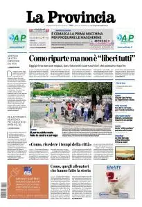 La Provincia di Como - 18 Maggio 2020