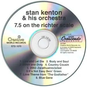 Stan Kenton & His Orchestra - 7.5 On The Richter Scale (1973) [Reissue 1991] REPOST
